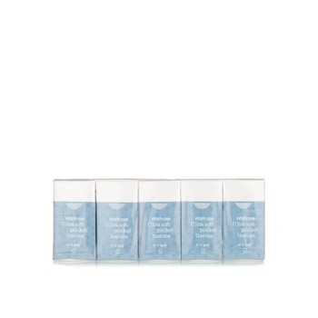 Waitrose Soft Pocket Tissues 10pk