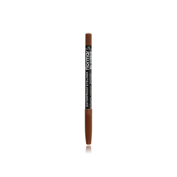 اشتري Flormar waterproof eyeliner pencil 105 warm brown في الامارات