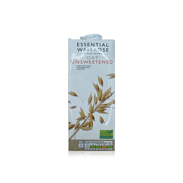 Waitrose Essential Unsweetened Oat Drink 1 litre
