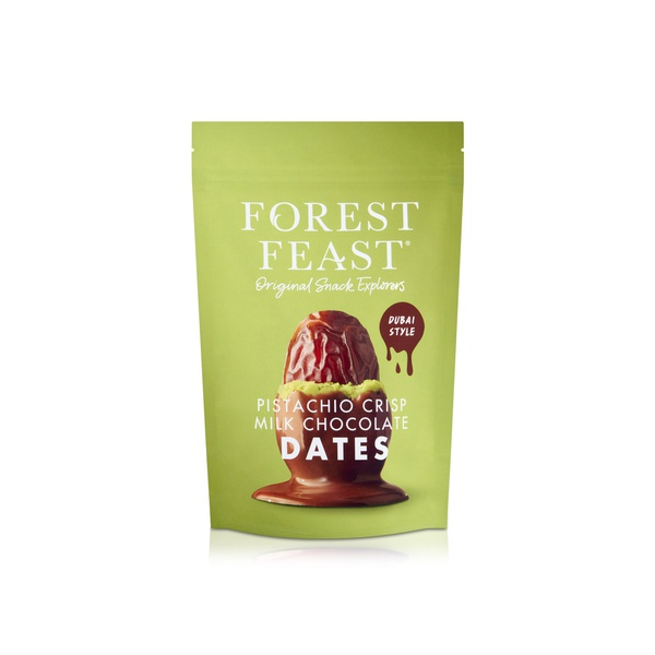 Forest Feast Pistachio Milk Chocolate Dates 120g