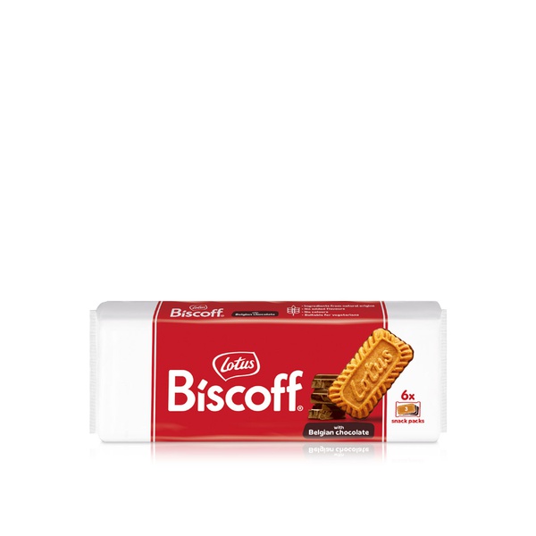 Lotus Biscoff Belgian Chocolate Biscuit 132g
