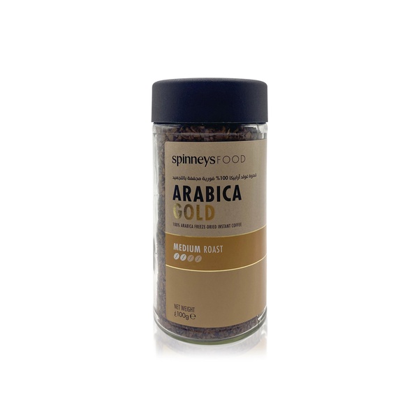 Buy Spinneysfood Gold 100% Arabica Freeze-Dried Instant Coffee 100g in UAE