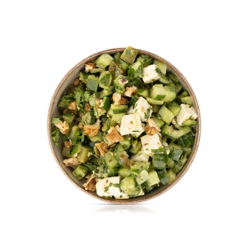 Crunchy Mediterranean Haloumi Salad