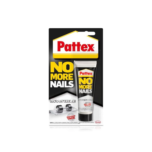 Pattex No More Nails Invisible Tube 40g