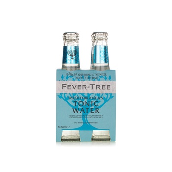 Fever-Tree Mediterranean Tonic Water 200ml x 4