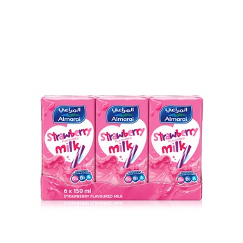 Almarai Strawberry Milk 6 x 150ml