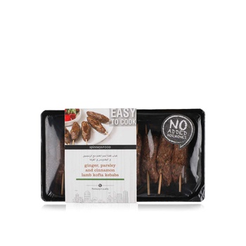 Spinneysfood Ginger, Parsley and Cinnamon Lamb Kofta Kebabs 250g