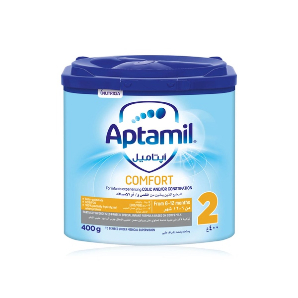 Aptamil Comfort 2 Baby 6 to 12 Months Formula Milk 400g