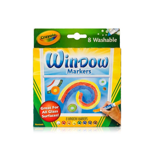 Crayola Washable Window Markers x 8