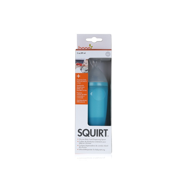 Buy Boon Squirt blue dispensing spoon 4+ months in UAE