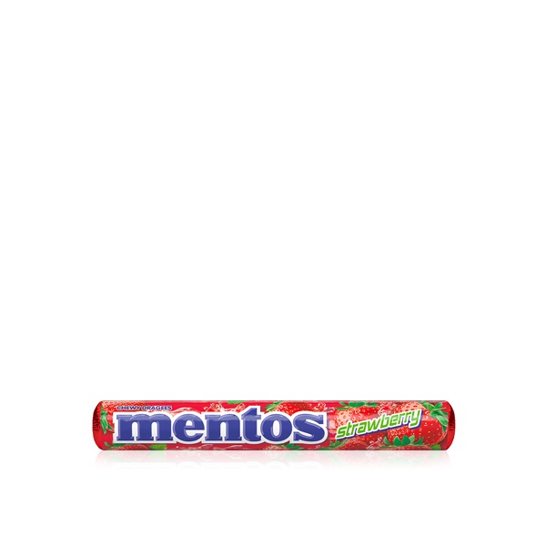 Mentos Chewy Strawberry Dragees 38g