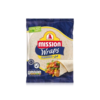 Mission Wholemeal Tortilla Wraps 200g