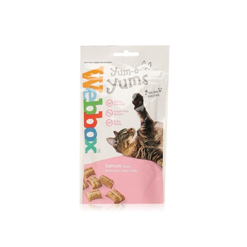 Webbox Yum-E-Yums Salmon Cat Treat 40g