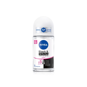Nivea Deo Roll On Black & White for Women 50ml