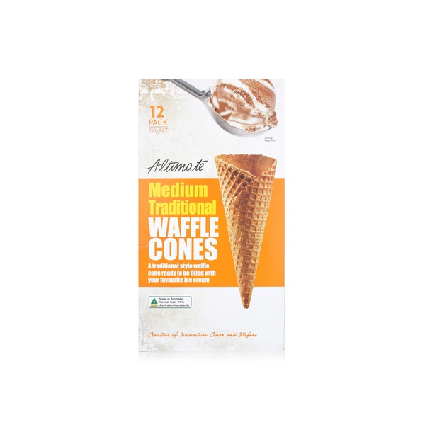 Altimate Waffle Cones Medium x 12