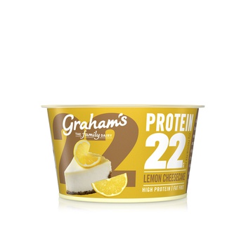 Graham's 22g Protein Lemon Cheesecake Yoghurt Pot 200g