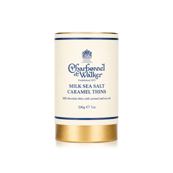 Charbonnel Et Walker Milk Sea Salt Caramel Thins 195g