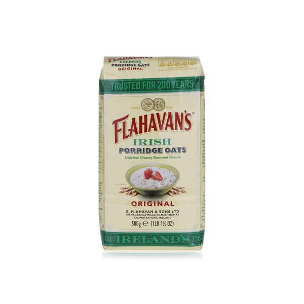 Flahavan's irish porridge oats original 500g - Spinneys UAE