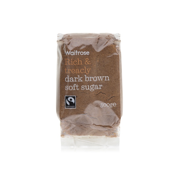 Waitrose Unrefined Dark Brown Sugar 500g