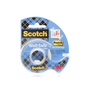 Scotch Wall-Safe Tape 9mmx 16.5m