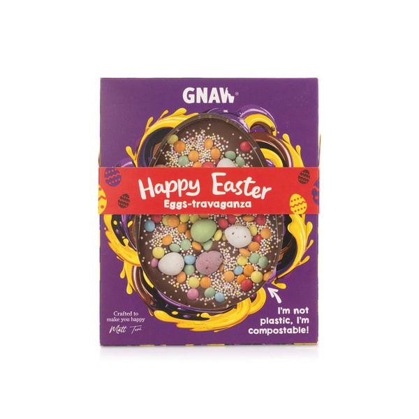Gnaw The Mighty Flat Chocolate Egg 148g