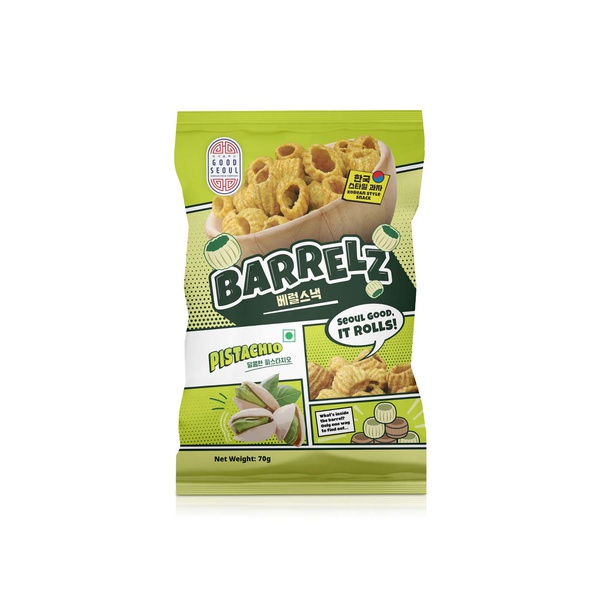 Good Seoul Pistachio Barrelz Snack 70g