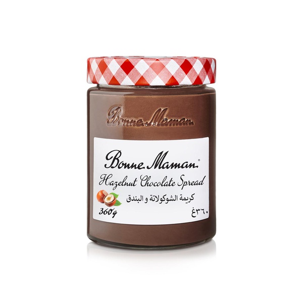 Buy Bonne Maman hazelnut chocolate spread 360g in UAE