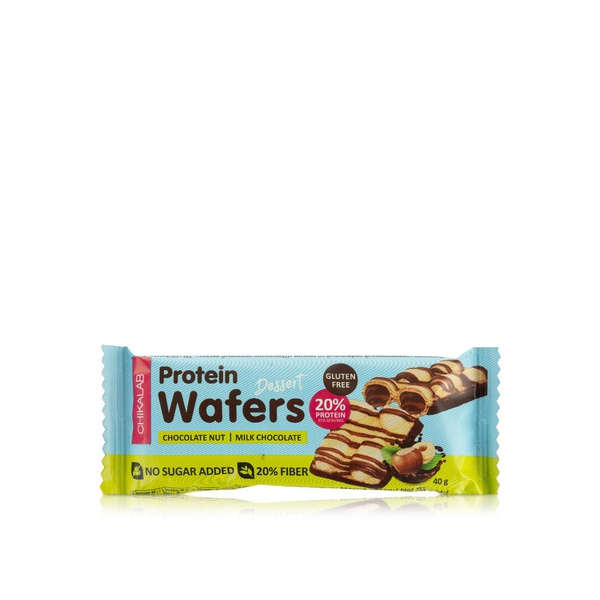 Chikalab Protein Wafers Chocolate Nut Dessert 40g