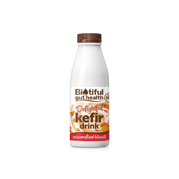 Biotiful Gut Health Delightful Kefir Drink Caramelised Biscuit 500ml