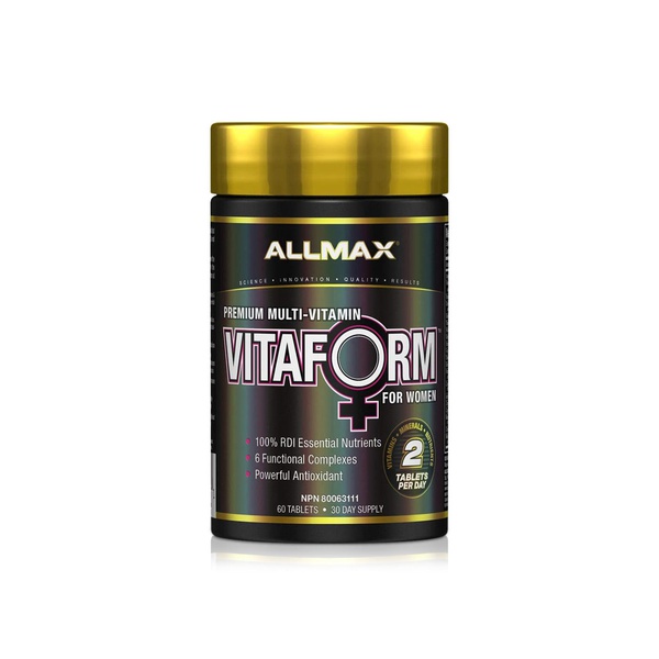 AllMax VitaForm Multivitamin Tablets for Women x 60