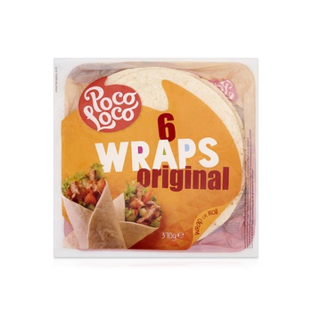 Poco Loco Plain Wraps 25cm x6