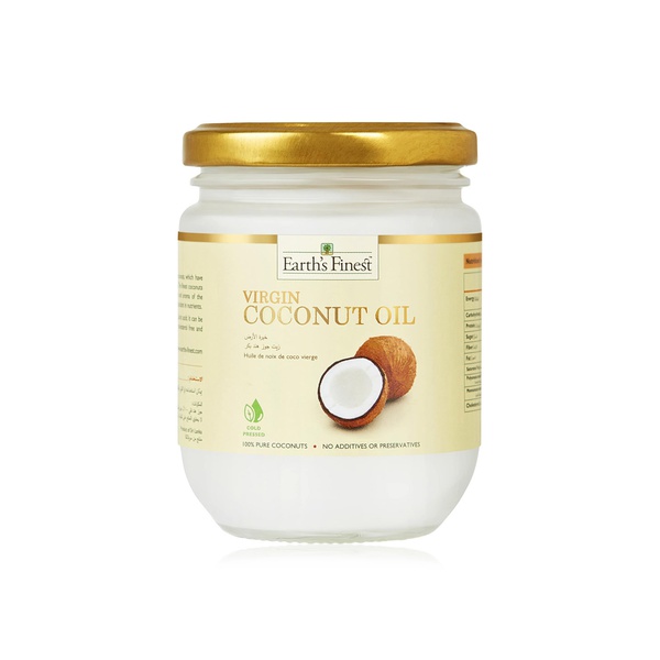 Buy Earths Finest virgin coconut oil 200ml in UAE