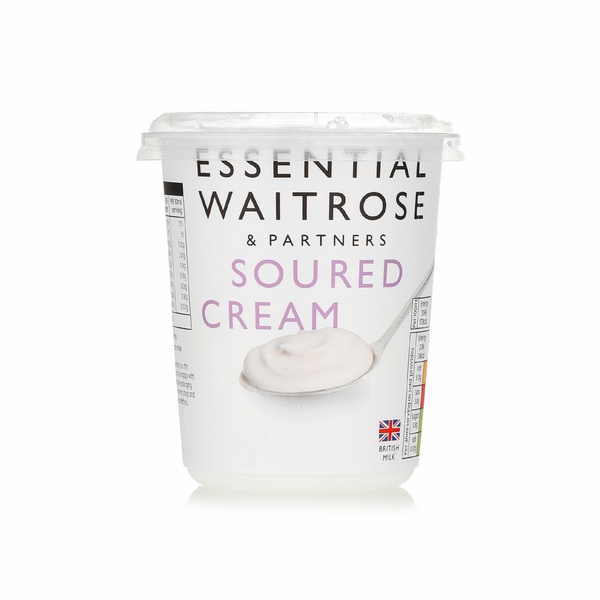 Waitrose Essential Sour Cream 300ml