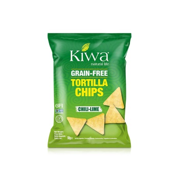 Kiwa Chili Lime Cassava Tortilla Chips 50g