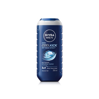 Nivea for Men Cool Kick Shower Gel 250ml