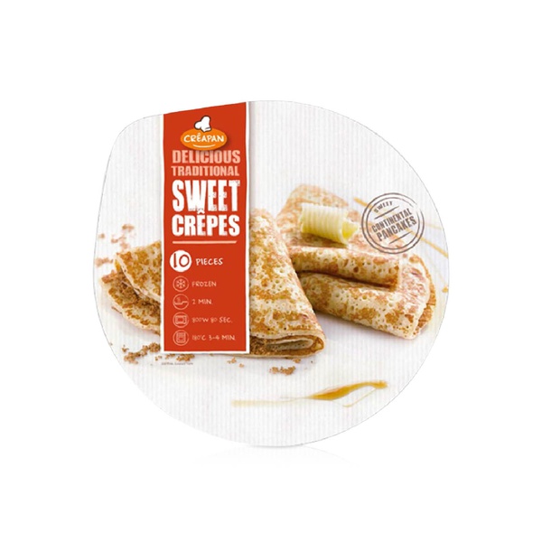 Creapan Frozen Traditional Sweet Crepes x 10 600g