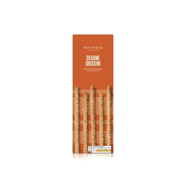 Waitrose Sesame Breadsticks 125g