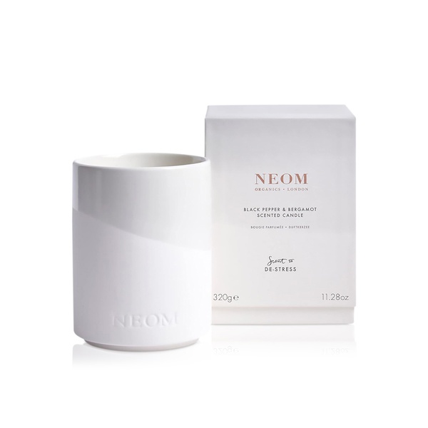 Neom Black Pepper & Bergamot 2-Wick Candle 320g