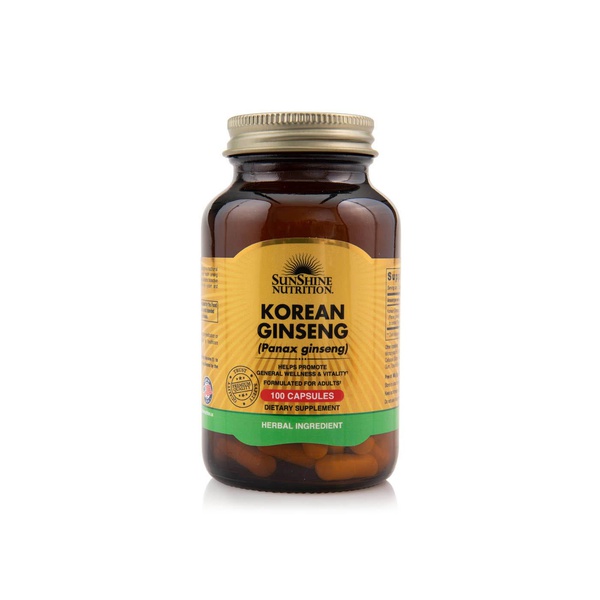 Sunshine Nutrition Korean Ginseng x 100