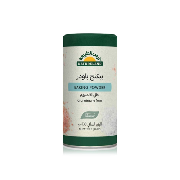 Natureland Organic Baking Powder Tin 130g
