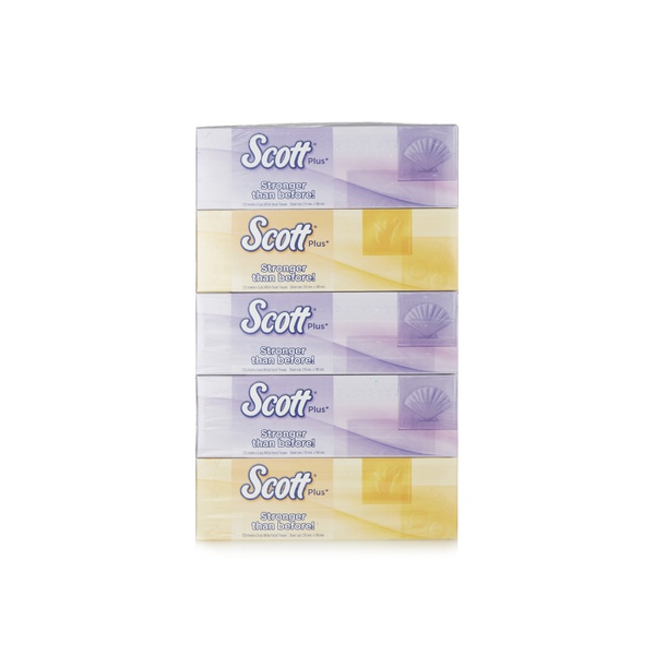 اشتري Scott plus facial tissue 120s 2 ply في الامارات