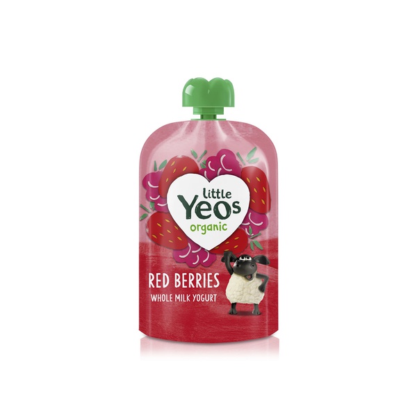 Yeo Valley Little Yeos Red Berries Yogurt Pouch 90g