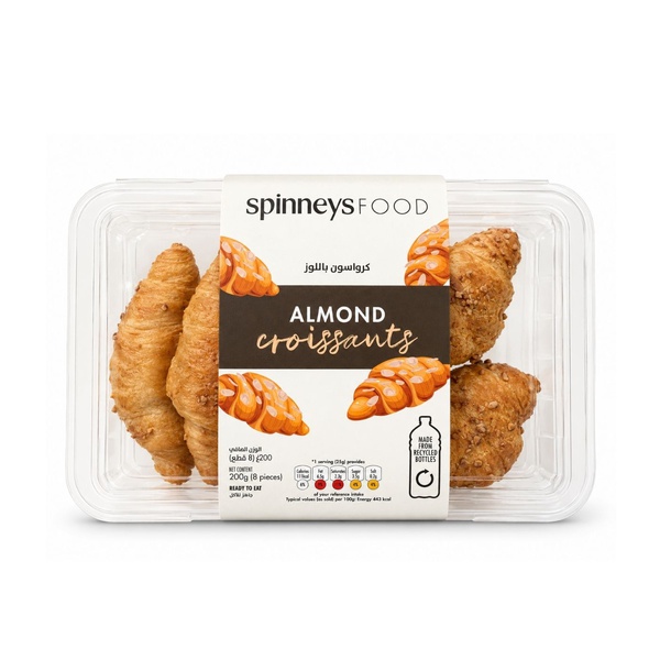 Mini Almond Croissants x 8 240g