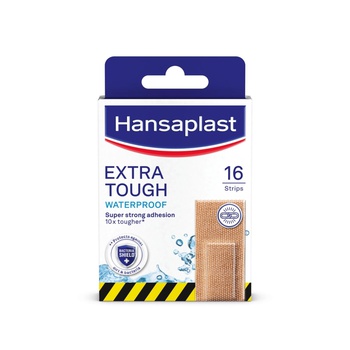 Hansaplast Waterproof Extra Robust Plasters x16