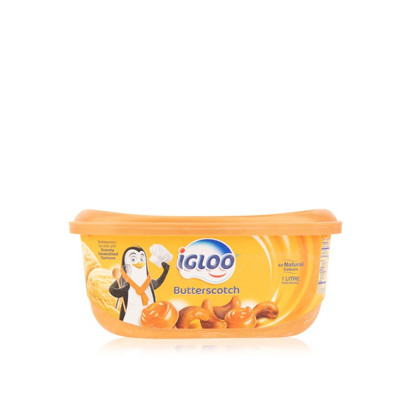 Igloo Butterscotch Ice Cream 1 Litre