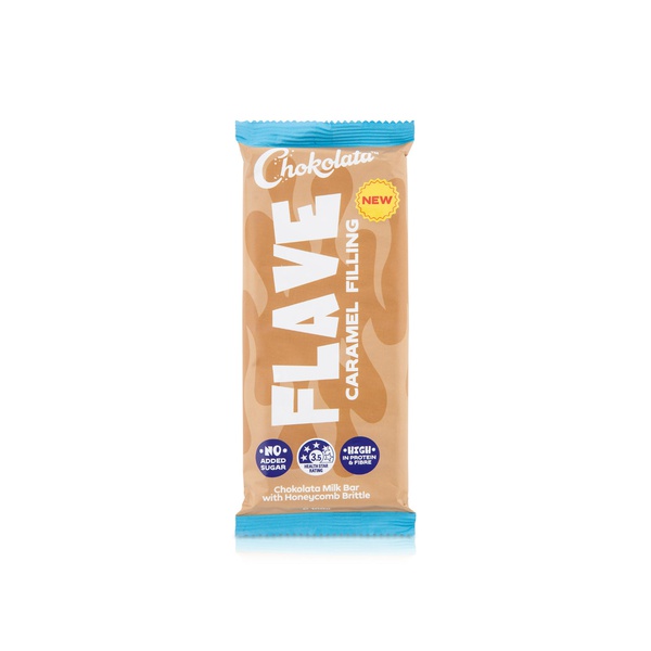 Flave Flave Caramel Filling Milk Bar 100g - Spinneys United Arab Emirates