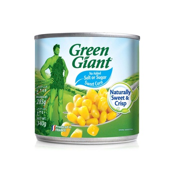 Green Giant Sweet Corn No Added Salt or Sugar 340g