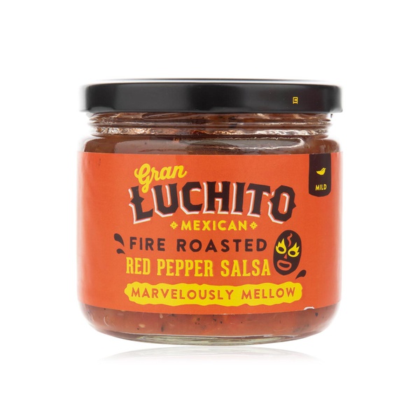 Buy Gran Luchito fire roasted red pepper salsa 300g in UAE