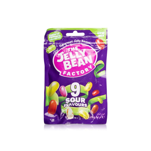 The Jelly Bean Factory 9 Sour Flavour Jelly Bean Mix 70g