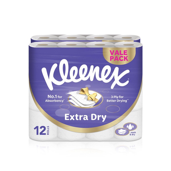 Kleenex Extra Dry 24 Rolls